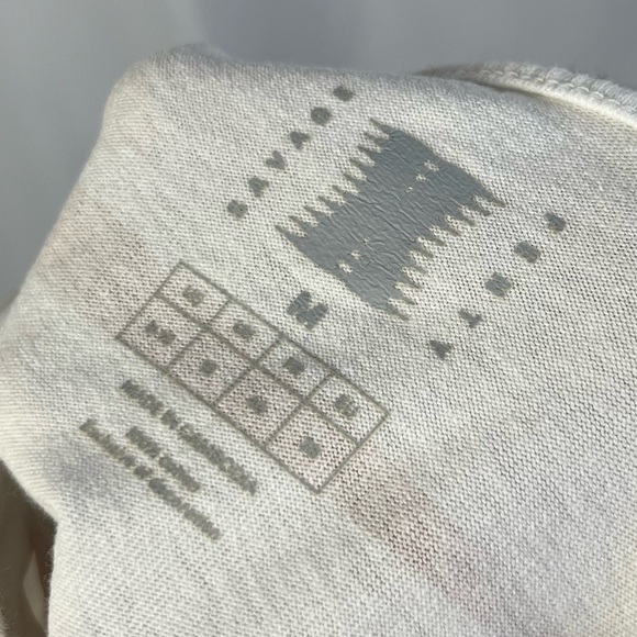 Savage X Fenty White Essential Heavy Jersey Back Page Cropped T-Shirt M - Picture 7 of 7